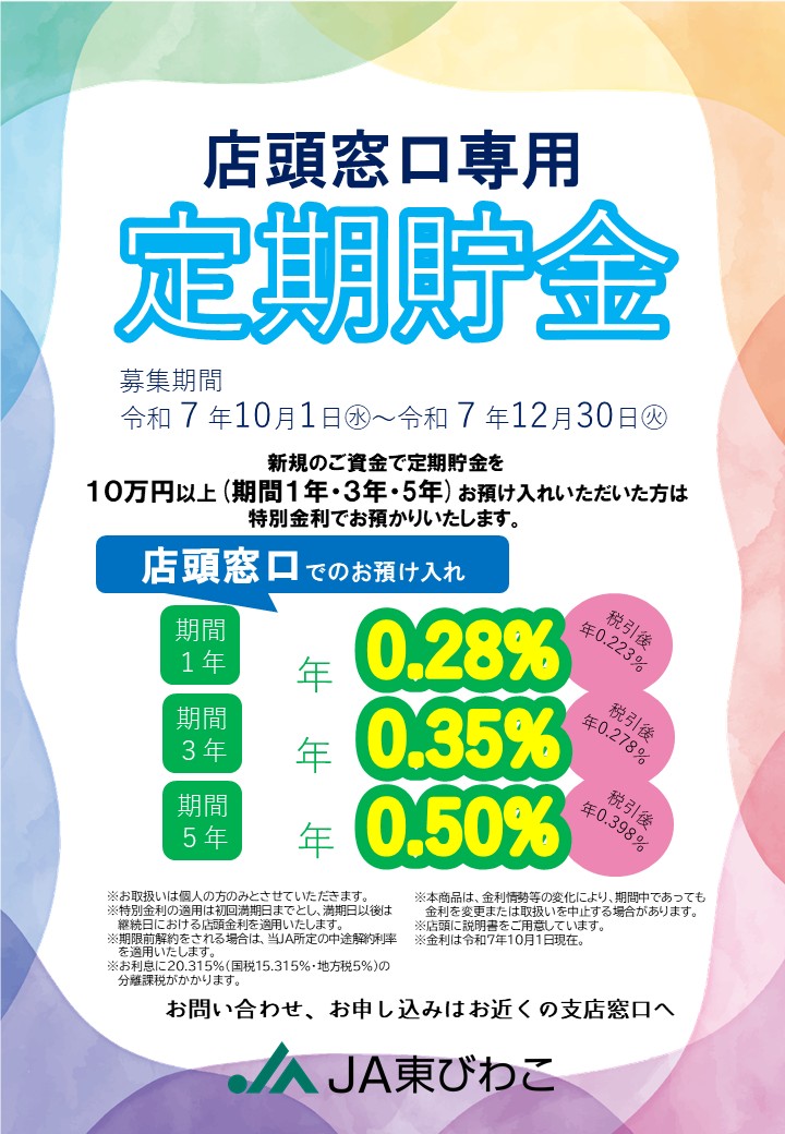 R7.10～店頭窓口定期貯金