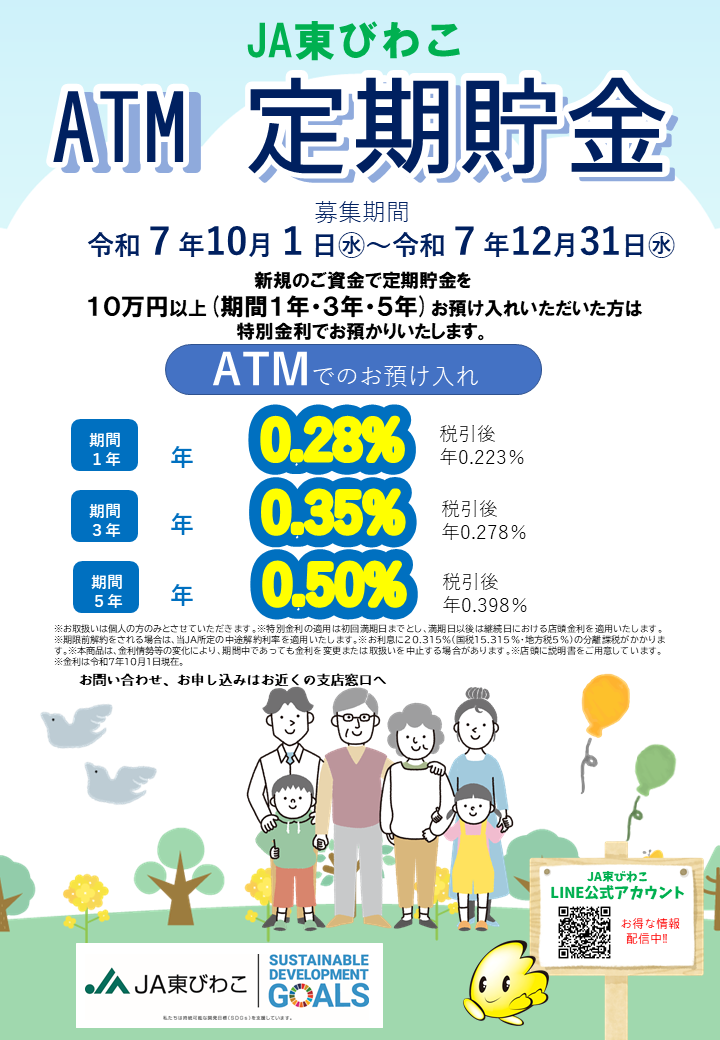 R7.10～ATM定期貯金